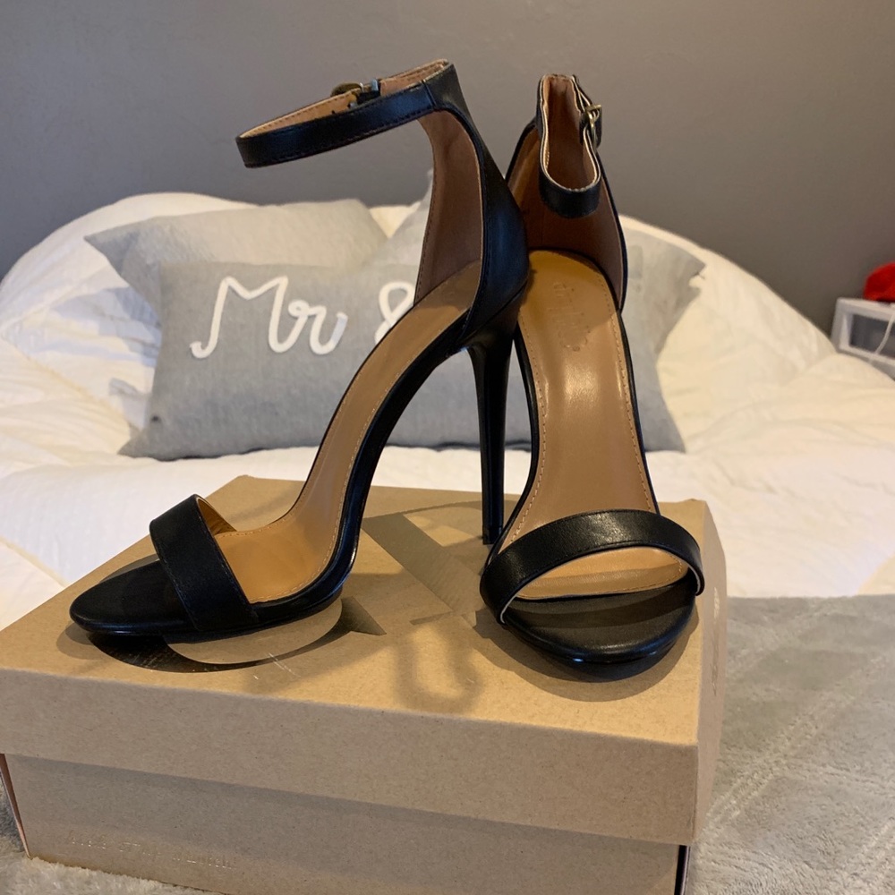 Black heels